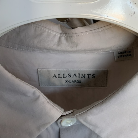 All Saints Hains button up shirt - Picture 3 of 4